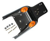 Ducati Carbon number plate holder - Monster 400 / 600 / 900