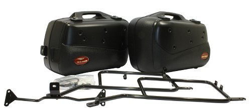 Moto Guzzi Koffer-Satz 40 Liter, mit Halter - 750 Breva