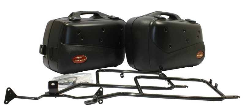 Paire coffres coffret lateral porte bagage moto modele exposition (contenu  de la photo) Sline, buy it just for 45.83 on our shop DGJAUTO