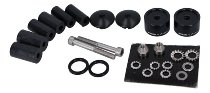 Ducati Set Lenker-Gegengewichte aus Aluminium, schwarz, -