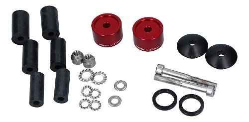 Ducati Handle bar weight kit, aluminium, Rizoma red - 899,