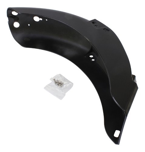 Rear mudguard, black