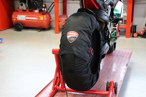 Ducati Satz Reifenwärmer, - Streetfighter V4 / V4 S /