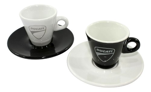 NML Duc Espressotassen-Set Company 6er schwarz/weiß