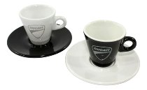 NML Duc Espressotassen-Set Company 6er schwarz/weiß