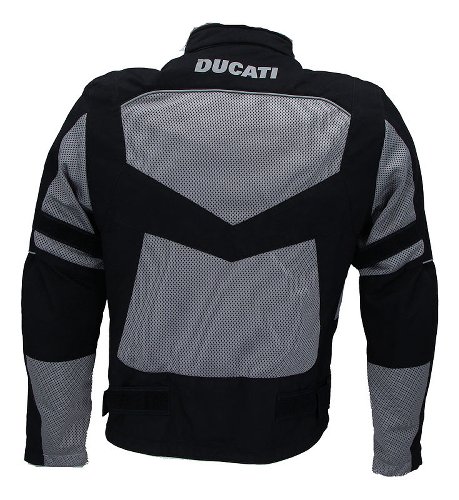 Ducati Company 14 Textiljacke grau/schwarz S