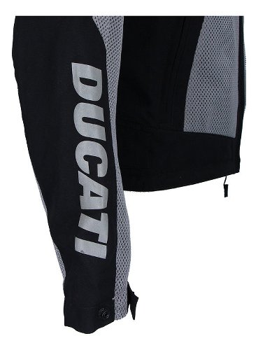Ducati Company 14 Textiljacke grau/schwarz S