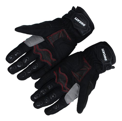 Ducati Handschuh City C2 Leder / Textil schwarz Größe S NML