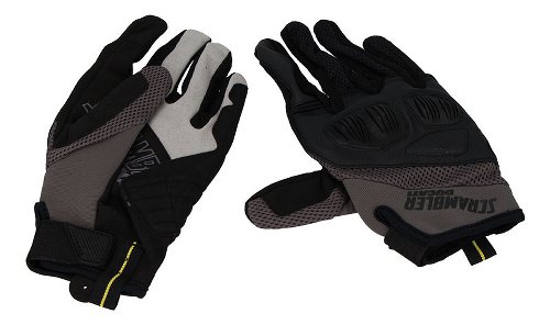 Ducati Handschuhe Scrambler Overland 2, schwarz-grün, Größe: