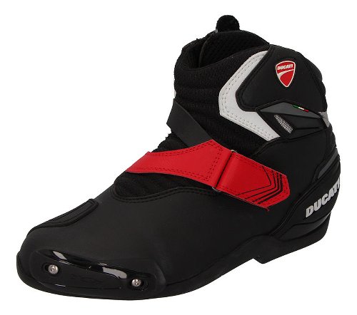 Ducati Stiefel Theme schwarz-rot, Größe: 39