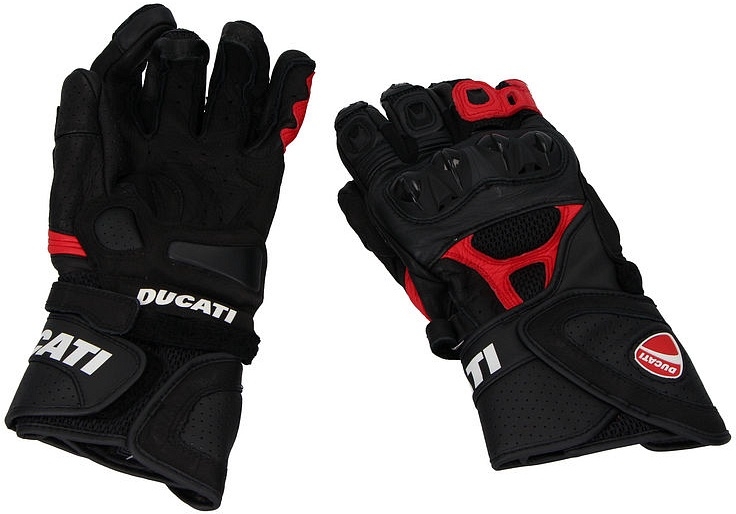 Ducati gloves Speed Air C1 black-red, size: M Spare Parts for Moto