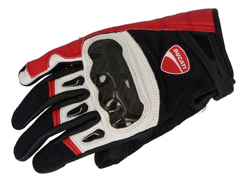 Ducati Handschuhe Company C1 rot-schwarz, Größe: L