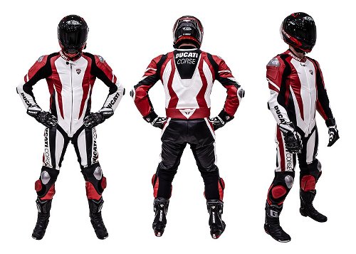 Ducati Corse Lederkombi Einteiler `Racing K1`, perforiert,