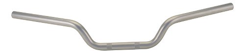 Tommaselli Handlebar PIEGA medium, Ergal, grey, 22 mm