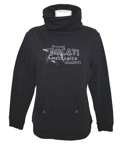 Ducati Sweatshirt retro, women, black, size: L NML