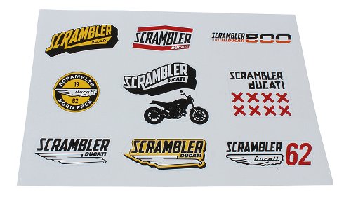 Ducati Aufkleber-Satz - Scrambler
