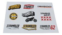 Ducati Aufkleber-Satz - Scrambler