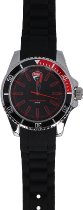 NML Ducati Race Reloj de pulsera de cuarzo negro/plata/rojo