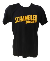 NML Ducati T-Shirt Scrambler, schwarz/gelb, Größe: L