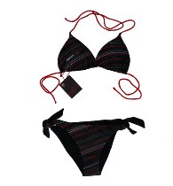 Ducati Corse Bikini, schwarz/rot/weiß, Größe XL