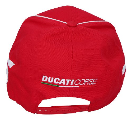Ducati Gorra 'Petrucci SS19', roja/blanca, uni