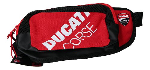 Ducati Corse Bolsa de cadera negra/roja/blanca