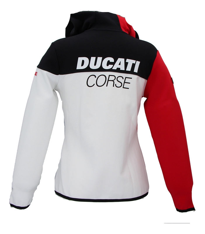 Ducati Corse Track Felpa nera/rossa/bianca M