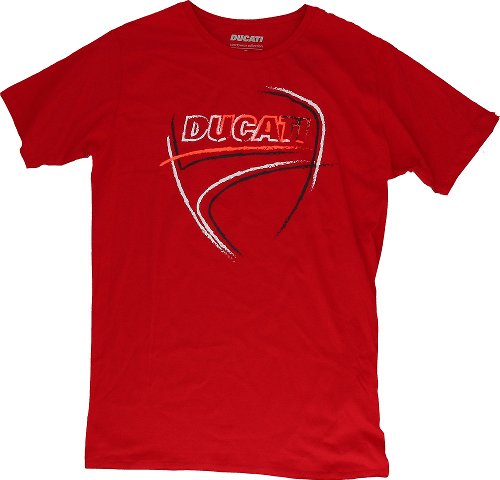 Ducati T-SHIRT HEARTBEAT RED M