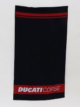 Ducati Corse Telo mare nero/rosso 90x160cm