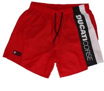 Ducati Corse Badehose rot/schwarz/weiß L