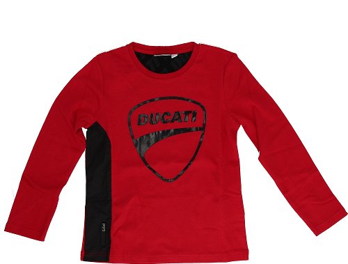 Ducati Future Kinder Langarm-Shirt rot 6