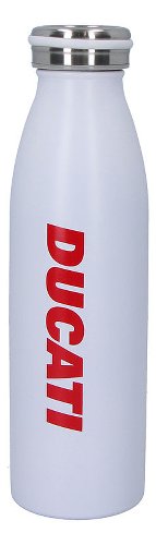 Ducati Thermoflasche Rider, weiß/rot NML