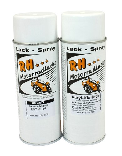 Ducati Varnish spray-kit 400 ml red from 1991