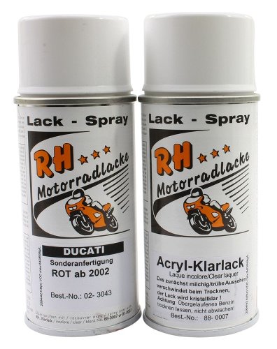 Ducati Lack Spraydosensatz 150 ml rot ab 2002