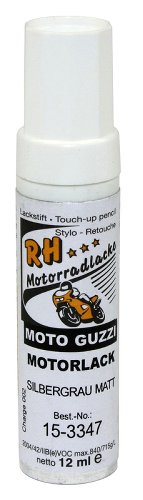 Moto Guzzi Stylo de retouche Motorlack gris argent mat