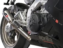 QD Exhaust scarico Slip-On Racing ´Gunshot´, titanio -