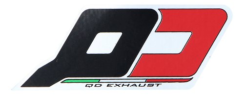 QD Aufkleber 100x40mm, hitzefest