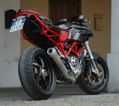 NML QD Exhaust Kit scarico ´Magnum´ 2 in 1 Ducati