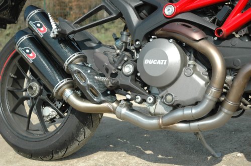 QD Exhaust Eliminatore Valvola Scarico - Ducati Monster 1100