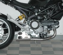QD Exhaust kit ´ex-box´ series, stainless-steel, with