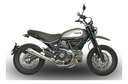 QD Exhaust scarico ´MaXcone´ Slip-On Euro3 acciaio inox,