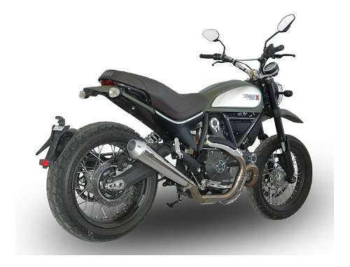 QD Exhaust scarico ´MaXcone´ Slip-On Euro3 acciaio inox,