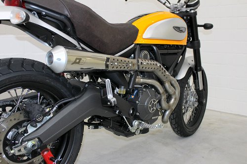 QD Exhaust kit ´maxcone´ series, stainless-steel polished