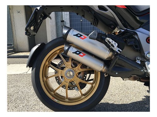 NML QD Exhaust Kit ´Magnum´  2-1-2 Ducati Multistrada