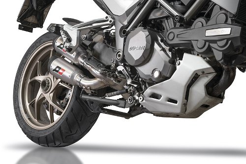 QD Exhaust semi full system `gunshot` series titanium, euro