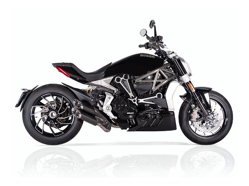 NML QD Auspuffkomplettanlage 2 in 2 ´Slash-Carbon´ Serie