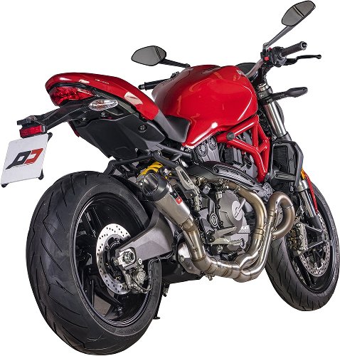 QD Silencer `Gunshot´ Serie + QD ECU Tuning - Ducati