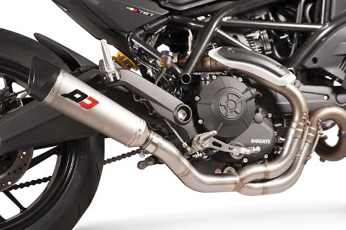 QD Exhaust  tubo espansione-compensatore 2-1 catalizzato -