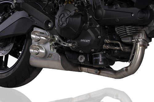 QD Exhaust kit ´ex-box´ series, stainless-steel, with