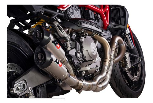 QD Krümmer Klappeneliminator - Ducati Monster 821 ab 2018